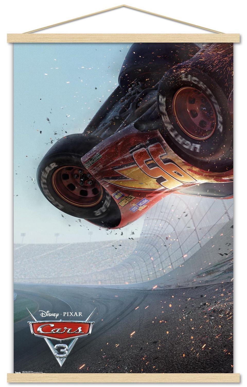 Disney Pixar Cars 3 - One Sheet Wall Poster, 22.375" x 34"