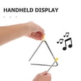 thumbnail image 2 of Instrument de Musique Triangulaire pour Enfants avec Percussion à Main 6 Pouces pour Éducation Musicale Interactive et Jeu Extérieur, 2 of 9