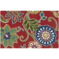 thumbnail image 4 of Coussin de Banc en Polyester Filé de 63 Po sur 19 Po - Haliwell Multicolore, 4 of 4