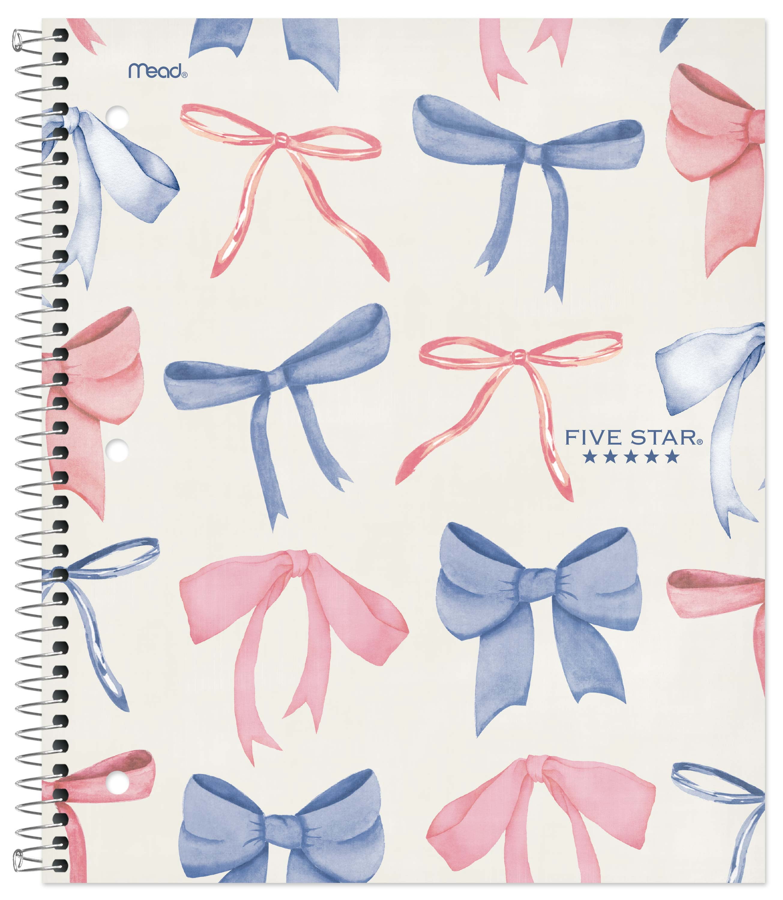 Five Star® 1 Subject Bows Notebook