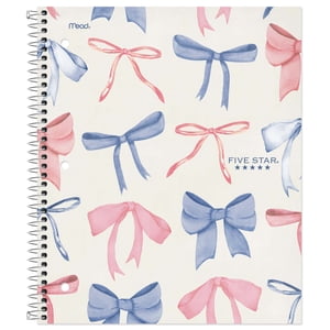 Five Star® 1 Subject Bows Notebook