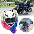 thumbnail image 2 of Clearance Now! 1 Pair Punk Style Motorcycle Helmet Dreadlocks Women Ponytail Braid Bicycle- W6B1, 2 of 8