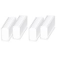 thumbnail image 1 of 36 Pcs Acrylic Fridge Magnetic Frame , Mini Double Sided Refrigerator Magnet Picture Frame Clear Frameless Display Frame, 1 of 7