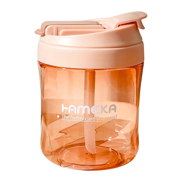Renjiang Hot Water Bottle Big Belly Cup Summer Milk Tea Cup Net Red Creative Ins Wind Straw Cup Plastic Water Cup Gift Espresso Cups