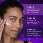 Olay Retinol Crème de nuit pour femmes, Anti-Aging Face Hydratant, Sans parfum, Crème triple collagène, taille d'essai, mini, 14 g