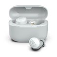 thumbnail image 1 of JLab Go Pop+ True Wireless Earbuds, Cloud White, Bluetooth 5.3, Dual Connect, IPX4, Be Aware Mode, Custom Sound & Controls via App, 1 of 10