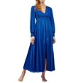 thumbnail image 1 of Women's Shadowline 71737 Silhouette 54 Inch Coat (Navy L), 1 of 4