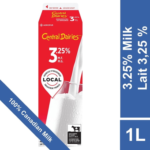 Central Dairies Homogenized 3.25% Milk