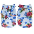 thumbnail image 4 of Dog Hawaiian Costume, Hawaiian Dog Shirts Machine Washable Breathable Fashionable  For Small Medium Dogs S, 4 of 8