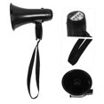 thumbnail image 4 of COOPHYA Mégaphone Léger Mégaphone Noir 1 Pcs Portatif pour Rassemblements, 4 of 8