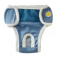thumbnail image 3 of Female Dog Sanitary Pants  Washable Reusable Physiological Pet Diapers Shorts  Menstrual Care Pants For Small  Medium Dogs, 3 of 5