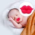 thumbnail image 3 of Pacifiers Silicone Pacifier Easy to Clean Ages Newborn & Up Children Vigor Red, 3 of 8