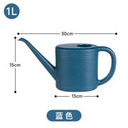 Kadlawus Watering Can for Garden, Liter Plastic Watering Pot, Long Spout Indoor Plant Waterer, Lightweight Outdoor Watering Can for Flowers, Herbs, Balcony Plants