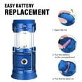 thumbnail image 4 of Camping Lanterne Extérieure USB Rechargeable, Alimentation à Recharge Solaire pour Téléphone, Portable, Pliable, LED, Camping, 4 of 8