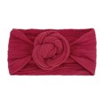 thumbnail image 3 of MIASHUI 3 Pack Stretchy Soft Knot Baby Girl Headbands with Hair Bows Head Wrap, 3 of 5