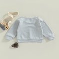 thumbnail image 4 of Vêtements Chauds d'Hiver pour Bébé Garçon Fille Sweat à Col Rond Pull à Manches Longues Tenue d'Automne, 4 of 7