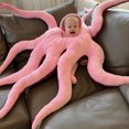 thumbnail image 4 of Stuffed Animal Toy Funny Baby Wearable OctopusPlush Toy Birthday Party ,23 Cm, 4 of 4