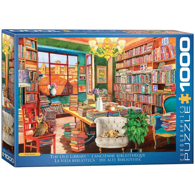 The Old Library 1000 Piece Puzzle