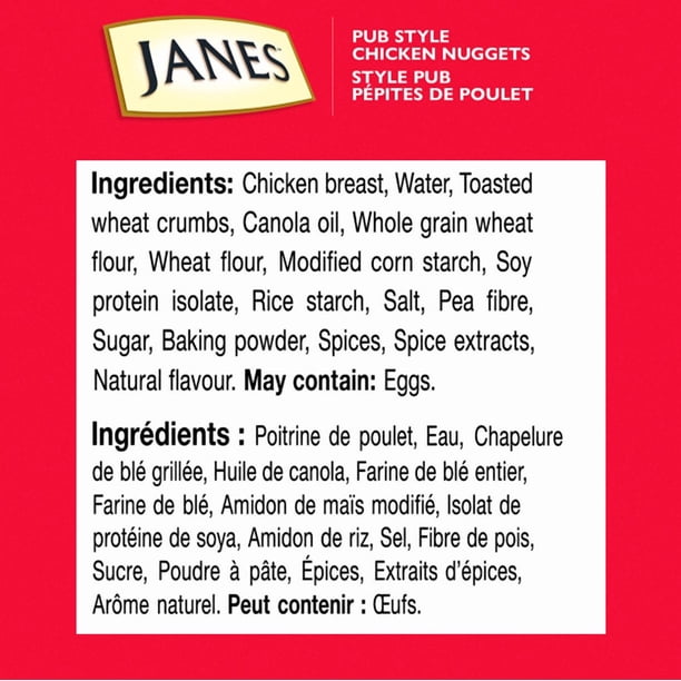 Janes® Pub Style Chicken Nuggets, 700g, Frozen Breaded Chicken