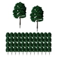 thumbnail image 4 of 50x Simulation 1:100 Miniature Tree Train Scenery Landscape for Railroad Scenery Style C, 4 of 9