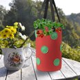 thumbnail image 4 of 2Pcs Upside Down Strawberry Planters Breathable Strawberry Planters Hanging Planting Bags, 4 of 9