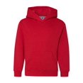 thumbnail image 2 of Youth Dri Power Hooded Pullover Sweatshirt, XL, True Red, 2 of 2