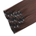 thumbnail image 4 of RKSTN Wigs Human Hair Fashion Hair Long Clip In Hair Extensions Full Straight Wig Glueless Wigs, 4 of 4