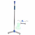 thumbnail image 2 of Support de Sac IV, Hauteur de Poteau de Support IV Réglable Ferme Robuste pour Clinique pour Patient, 2 of 8