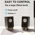 thumbnail image 4 of Edifier R19BT Bluetooth 2.0 PC Speaker System with USB Connection, New, 1 Count, 4 of 7