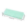 thumbnail image 3 of Amzcrzy Desk Organizer Pencil Storage Student Organizer Pen Pouch Pencil Case Translucent Frosted Stationery Case College Essentials Pencil Box Classroom Organization Office Organization, 3 of 4