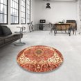 thumbnail image 3 of Ahgly Company Tapis d'Intérieur Rectangulaires Abstraits Persans Rouges, 2 Pieds x 4 Pieds, 3 of 6