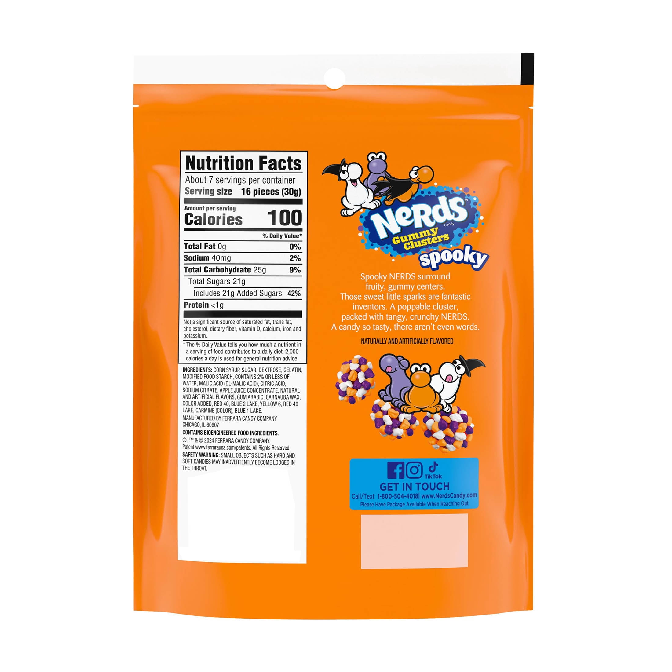 Nerds Spooky Gummy Clusters