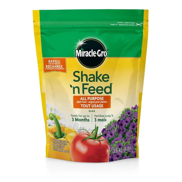 Miracle-Gro Shake N Feed All Purpose Plant Food 12-4-8 3.6 Kg Refill