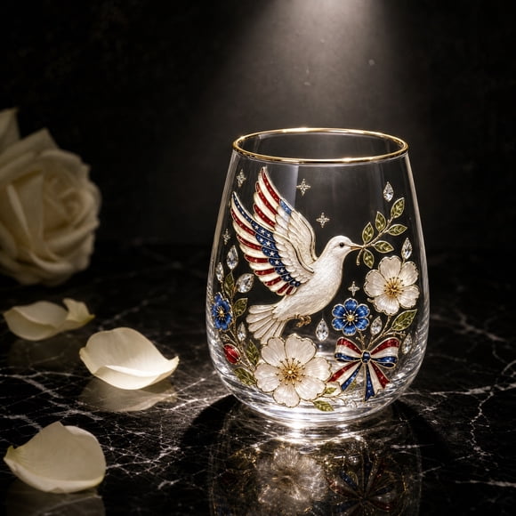 Verre à Whisky 420 ml Cristal Soufflé à la Main Gobelet Old Fashioned avec Bord Doré Sans Plomb Base Lourde Vaisselle de Bar Coffret Cadeau pour Hommes / Verre Old Fashioned / Verre Rock / Verre Bourbon / Verre Scotch / Nouveauté g