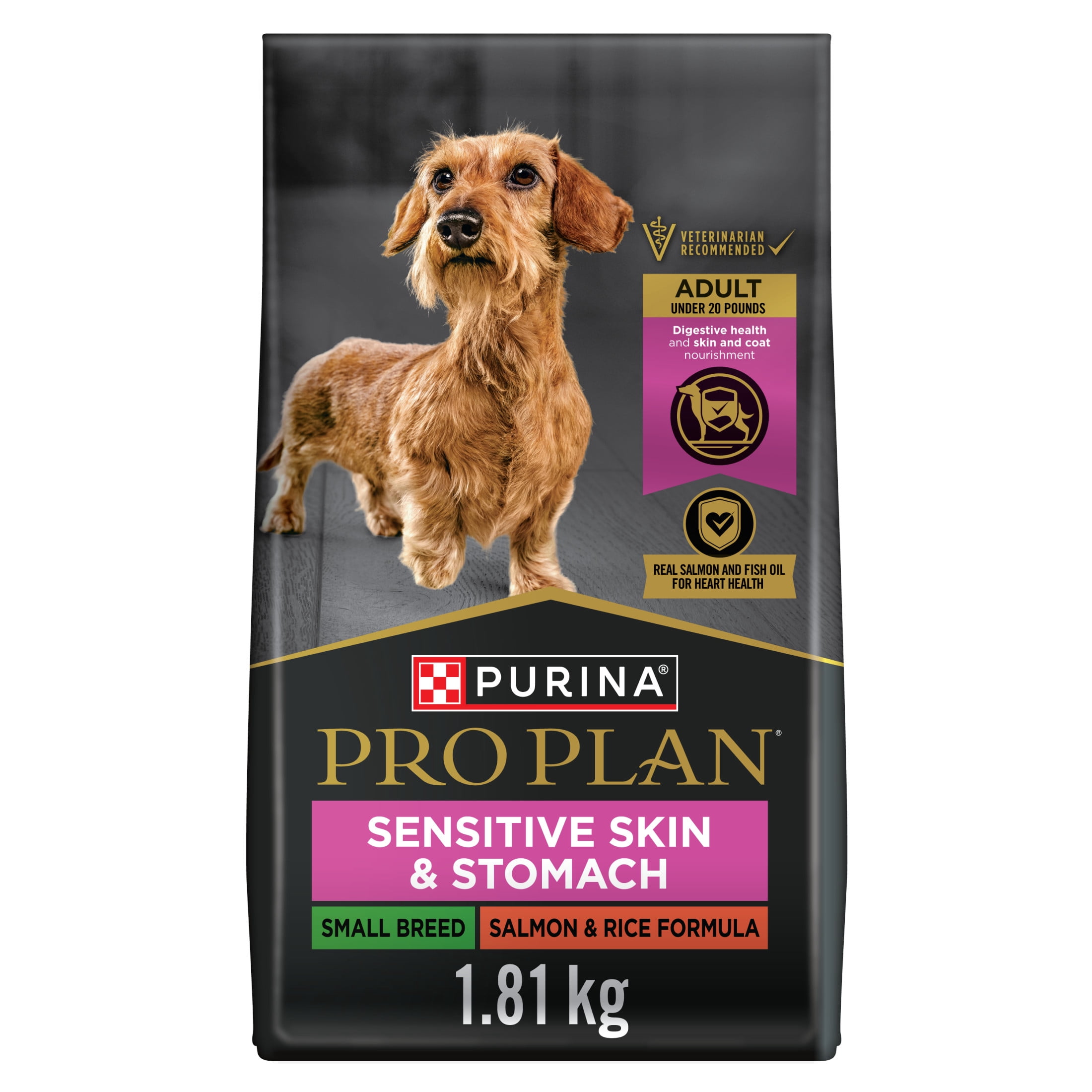 Purina Pro Plan Specialized Small Breed Sensitive Skin & Stomach Salmon, Dry Dog Food 10kg