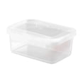 thumbnail image 2 of Airtight Food Storage Containers - Microwave & Freezer Safe Plastic Containers Meal Prep & Refrigerator organization Stackable Kitchen, Clear, JKODE, 2 of 7