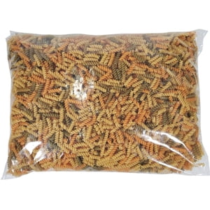 Unico - Vegetable Fusilli Pasta - Tri-Colour - 10lb - 1ct - Vibrant Look & Wholesome Veggie-Infused Flavor (1ct)