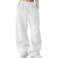 thumbnail image 2 of Cameland Womens Solid Color Waterproof Overalls Zipper Pocket Lightweight Travel Sweatpants Trousers, 2 of 8