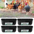 thumbnail image 1 of Haofy Large Chicken Feeder Trough with Clips Hanging Chicken Feeder Trough, Feeding Duck Goose Goat Sheep Dog for Livestock Feeding Container Waterer Bucket, 1 of 8