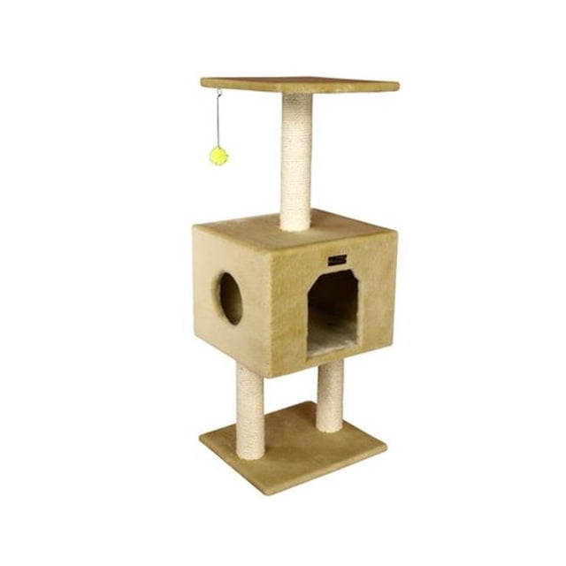 Armarkat Classic Cat Tree 16 x 14 x 42 - Beige