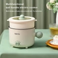 thumbnail image 4 of kurtrusly Electric Cooker Non-Stick Multifunctional Frying Pot Portable Travel Home Dormitory Dining Bar Cafe Kitchen Baking Cookware Green Single Layer, 4 of 6