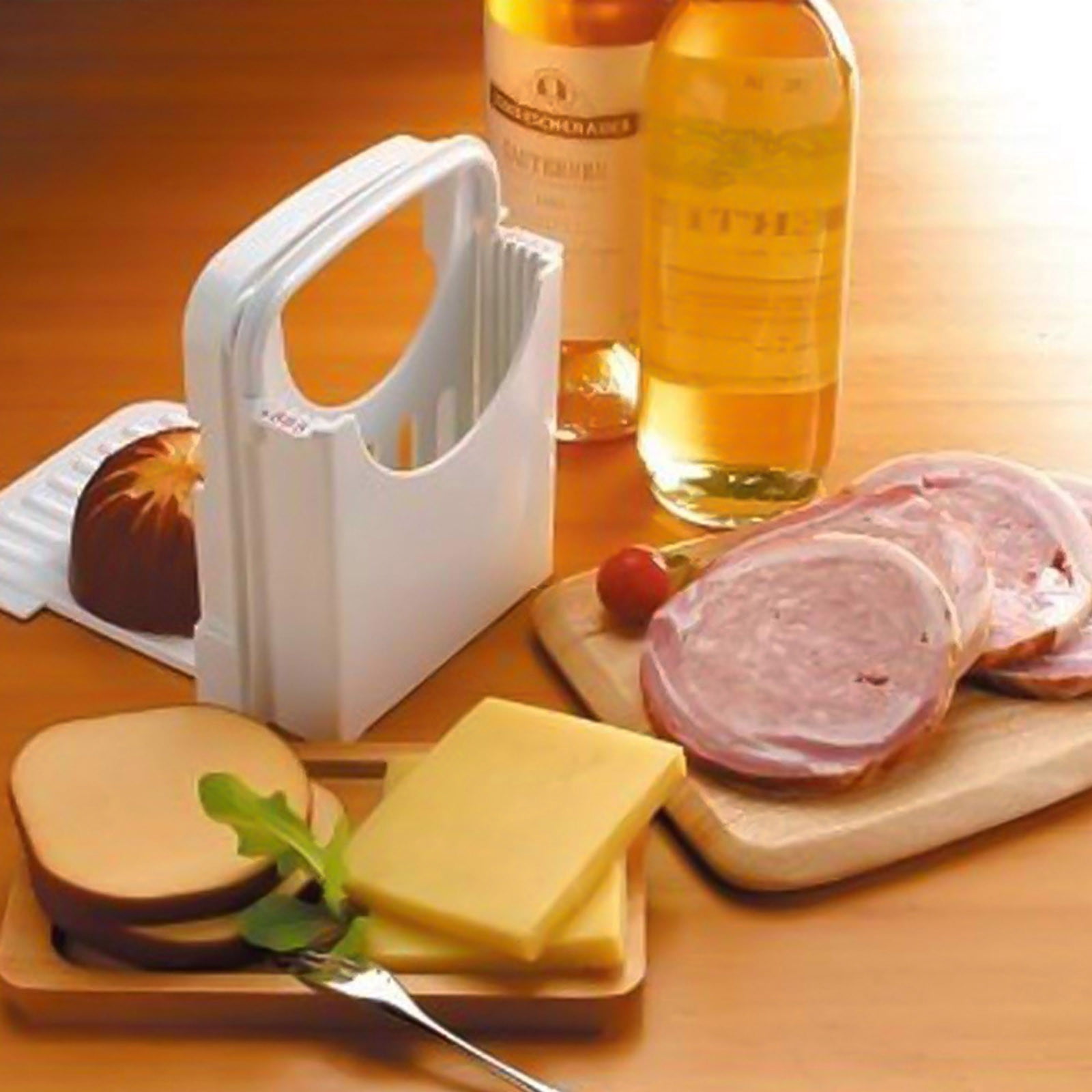 RYRDWP Removable Portable Bread Bagel Slicers Perfect Toaster