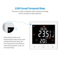 thumbnail image 3 of Mistaha WIFI Water Underfloor Heating 3A Thermostat with Application & Voice Control 3.5 Inch LCD Display Intelligent Programmable Thermostat Child Lock Weather Forecast, 3 of 8