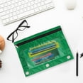 thumbnail image 5 of Dvruxg 2 Pcs Trousse à Crayons, Trousse à Crayons Trois Trous avec Fermeture Éclair Unique, Sac de Rangement de Documents en PVC Transparent, Grande Capacité Trousse à Crayons avec Fermeture Éclair, Trousse à Crayons Transparente, 5 of 5