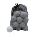 thumbnail image 2 of Lipstore 18 Pcs Balles de Tennis Résistantes à l'Usure Balles de Jeu Balles d'Entraînement Résilience 2,52 Pouces Blanc, 2 of 8