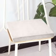 thumbnail image 1 of Sponge Cushion Velvet Solid Wood Window Seat Cushion Non-Slip Base Durable Tatami Padding, 1 of 2