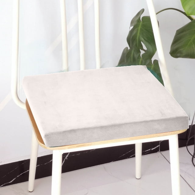 Sponge Cushion Velvet Solid Wood Window Seat Cushion Non-Slip Base Durable Tatami Padding