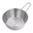 thumbnail image 1 of Dvkptbk A Plates Cooking Snack Seasoning Bowl with Handle, Golden Rice Bowl, Hot and Cold Wine Bowl, Stainless Steel Rice Wine Bowl Kitchen Essentials, 1 of 2