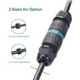 thumbnail image 4 of IP68 Waterproof Junction Box Quick Connection Outdoor Electrical Cable Connector External Cord Boxes 3-pin for φ9-12mm Cable, 4 of 11