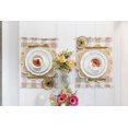 thumbnail image 4 of FRAÎCHE Spring Floral Shaped Placemats, 4 pack, 4 of 4
